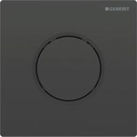 Bedieningsplaat Geberit Type 10 Pneumatisch Round Zwart