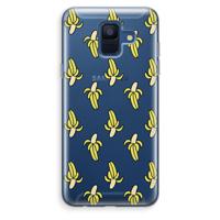 Bananas: Samsung Galaxy A6 (2018) Transparant Hoesje