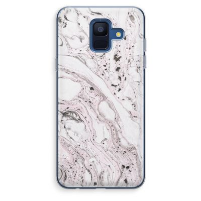 Mengelmoes: Samsung Galaxy A6 (2018) Transparant Hoesje