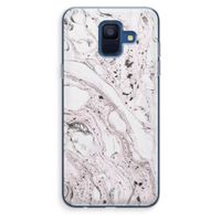 Mengelmoes: Samsung Galaxy A6 (2018) Transparant Hoesje Mengelmoes: Samsung Galaxy A6 (2018) Transparant Hoesje