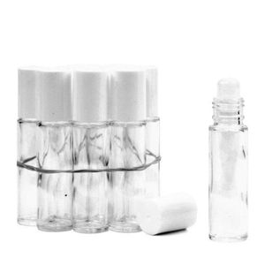 Flesje met roller glas 10ml