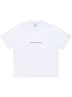 Marcelo Burlon County of Milan t-shirt en coton à slogan imprimé - Blanc - thumbnail