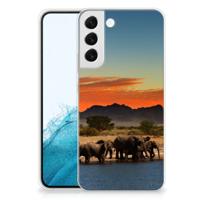 Samsung Galaxy S22 Plus | TPU Hoesje | Olifanten