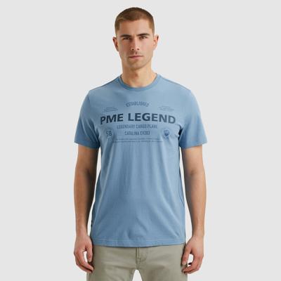 Pme Legend Short Sleeve R-neck Single Jersey 113110 5393 - Ashleigh Blue