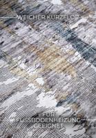 Hanse Home - ELLE Decoration Imagination Shortpile Rug Malard Saphire Gold - 80x150 cm