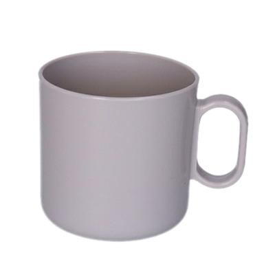 Plasticforte onbreekbare Drinkbekers - kunststof - 320 ml - taupe - kinderen - camping