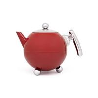 Bredemeijer Theepot Duet Bella Ronde 1,2L - carmine red