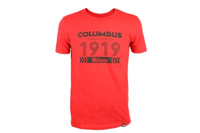 Cinelli Columbus 1919 T-shirt Rood Cinelli Columbus 1919 T-shirt Rood