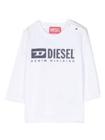 Diesel Kids t-shirt en coton à logo imprimé - Blanc