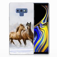 Samsung Galaxy Note 9 TPU Hoesje Paarden - thumbnail