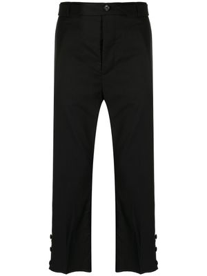 Onefifteen x Anowhereman pantalon à coupe crop - Noir