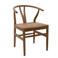 DÉJA Living - Tuinstoel - Naturel Teakhout - Zithoogte 47cm - Skye