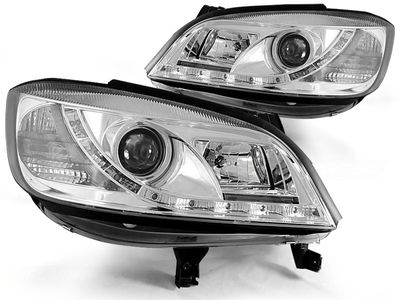 Tuning-Tec Koplampen met parkeerlicht OPEL ZAFIRA 04 99-06 05 CHROOM Tuning-Tec Koplampen met parkeerlicht OPEL ZAFIRA 04 99-06 05 CHROOM