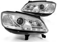 Tuning-Tec Koplampen met parkeerlicht OPEL ZAFIRA 04 99-06 05 CHROOM - thumbnail