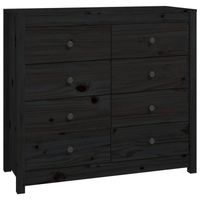 The Living Store Houten Dressoir - Grenenhout - 100 x 40 x 90 cm (B x D x H) - thumbnail