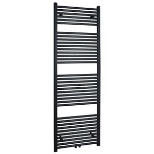 Radiator Boss & Wessing Emma 181,7x60 cm Midden-Onder Aansluiting Antraciet Boss & Wessing