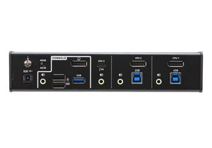 ATEN 3-poorts USB-C DisplayPort Hybrid KVMP™-switch