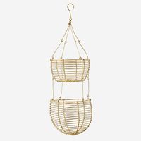 Hangende opbergmand goud Madam Stoltz - thumbnail