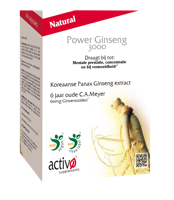 Activ Power Ginseng 3000 60Capsules