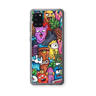 Vexx Mixtape: Samsung Galaxy A31 Transparant Hoesje