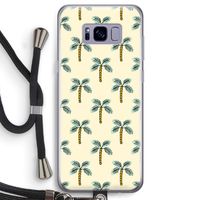 Paradise: Samsung Galaxy S8 Transparant Hoesje met koord