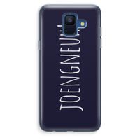 Joengneuh!: Samsung Galaxy A6 (2018) Transparant Hoesje