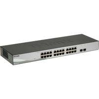 D-Link DGS-1210-26 netwerk-switch Managed L2 Gigabit Ethernet (10/100/1000) 1U Zwart, Grijs - thumbnail