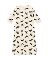 HEMA Takkie en Siepie babyslaapzak met afneembare mouwen katoen 0.5tog gebroken wit (gebroken wit)