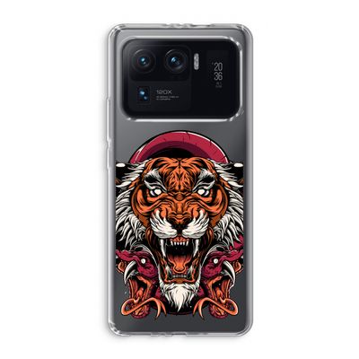 Tiger and Rattlesnakes: Xiaomi Mi 11 Ultra Transparant Hoesje