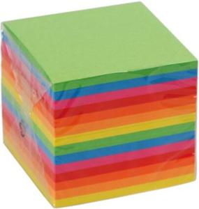 Navulling memokubus 90x90mm gekleurd 700 vel