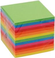 Navulling memokubus 90x90mm gekleurd 700 vel