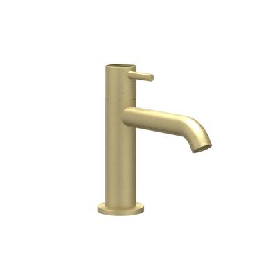 Fonteinkraan IVY Concord Opbouw Model S Met Schuimstraalmond Geborsteld Mat Goud PVD