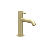 Fonteinkraan IVY Concord Opbouw Model S Met Schuimstraalmond Geborsteld Mat Goud PVD