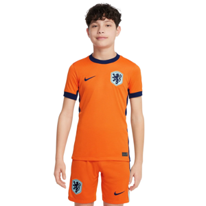 KNVB Nederlands Elftal Thuisshirt 2024-2025 Kids Oranje