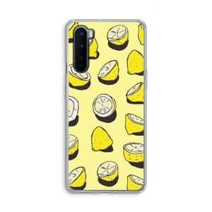 When Life Gives You Lemons...: OnePlus Nord Transparant Hoesje