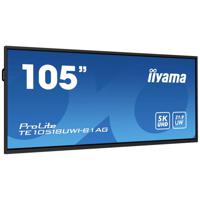 Iiyama ProLite TE10518UWI-B1AG Digital Signage display 266.7 cm (105 inch) 5120 x 2160 Pixel 16/7 Multi-touch, Anti-burn-in-functie, Intern geheugen, - thumbnail