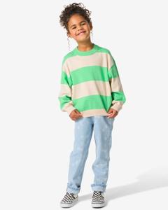 HEMA Kinderjeans Mom Fit Fruit Lichtblauw (lichtblauw)