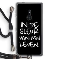 De Sleur: Sony Xperia XZ2 Transparant Hoesje met koord