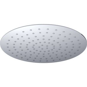 Ufo Luxe Hoofddouche Rond 300 mm Ultra Plat Chroom Aqua Splash