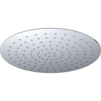 Ufo Luxe Hoofddouche Rond 300 mm Ultra Plat Chroom Aqua Splash