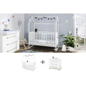 Set ledikant en commode 'Hilda & Riva' breed