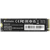 Verbatim Vi3000 256 GB NVMe/PCIe M.2 SSD 2280 harde schijf PCIe NVMe 3.0 x4 Retail 49373 - thumbnail