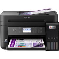 Epson EcoTank ET-3850 Multifunctionele printer Inkjet Kleur A4 Printen, scannen, kopiëren ADF, USB, WiFi, Inktbijvulsysteem, Duplex, LAN