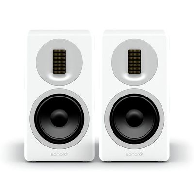Sonoro Orchestra Slim / paar Boekenplank speaker Wit