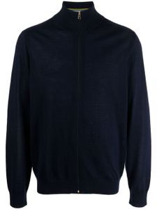 Paul Smith cardigan fin en laine mérinos - Bleu