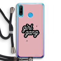 Girl Gang: Huawei P30 Lite Transparant Hoesje met koord