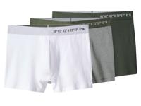 esmara Men Set van 3 heren boxers (Groen/wit, XL)