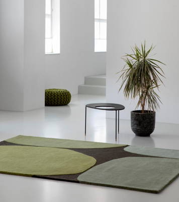 Brink en Campman - Decor Plateau Moss 091907 - 140x200 cm Vloerkleed