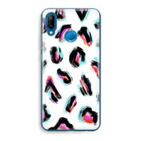 Cheetah color: Huawei P20 Lite Transparant Hoesje