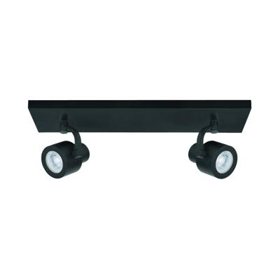 Highlight SpotAlto zwart 2-lichts recht - S7397.01
